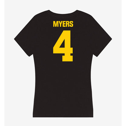 Iowa - NCAA Softball : Mariah Myers - Women's V-Neck T-Shirt-1