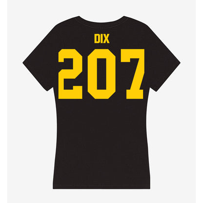 Iowa - NCAA Women's Wrestling : Libby Dix - Women's V-Neck T-Shirt-1