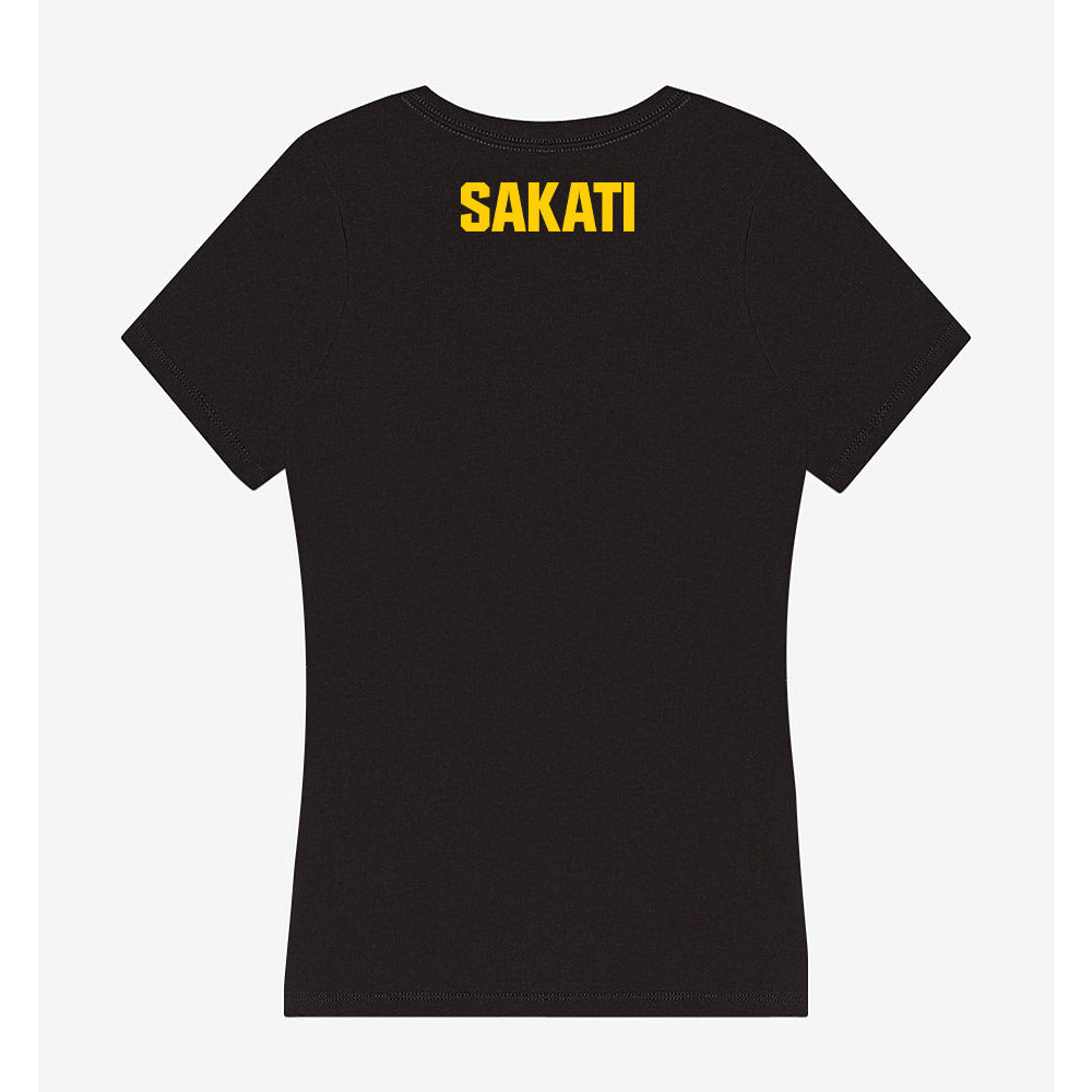 Iowa - NCAA Women's Rowing : Sidra Sakati - Women's V-Neck T-Shirt-1