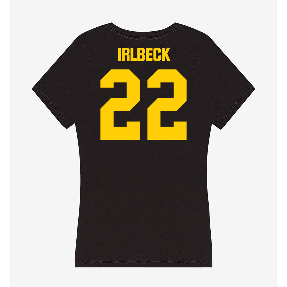 Iowa - NCAA Baseball : Brody Irlbeck - Women's V-Neck T-Shirt-1