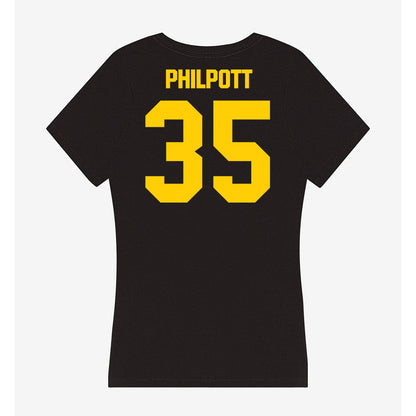 Iowa - NCAA Football : Tanner Philpott - Women's V-Neck T-Shirt-1