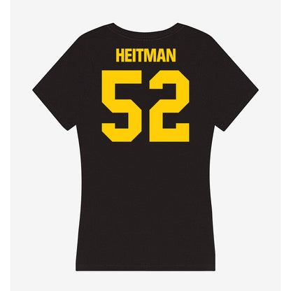 Iowa - NCAA Baseball : Nick Heitman - Women's V-Neck T-Shirt-1