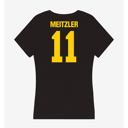 Iowa - NCAA Women's Volleyball : Jenna Meitzler - Women's V-Neck T-Shirt-1