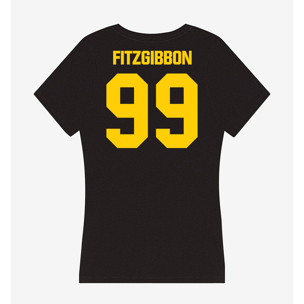 Iowa - NCAA Football : Brad Fitzgibbon - Women's V-Neck T-Shirt-1