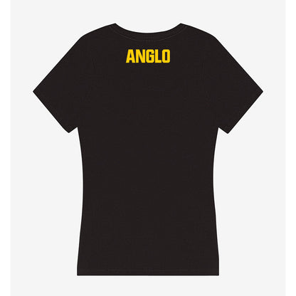 Iowa - NCAA Men's Track & Field : Jashua Anglo - Women's V-Neck T-Shirt-1