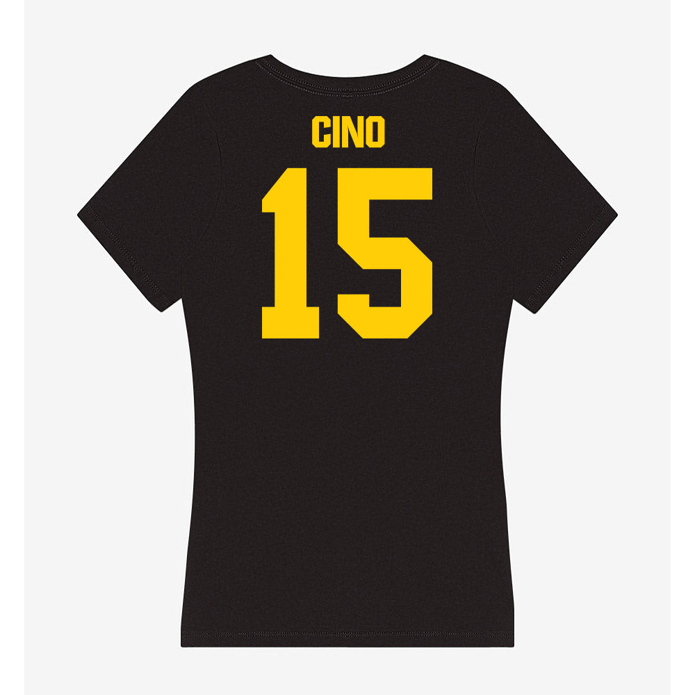 Iowa - NCAA Women's Soccer : Kylie Cino - Women's V-Neck T-Shirt-1