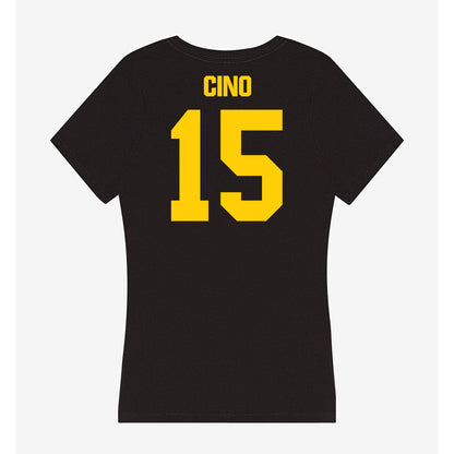 Iowa - NCAA Women's Soccer : Kylie Cino - Women's V-Neck T-Shirt-1