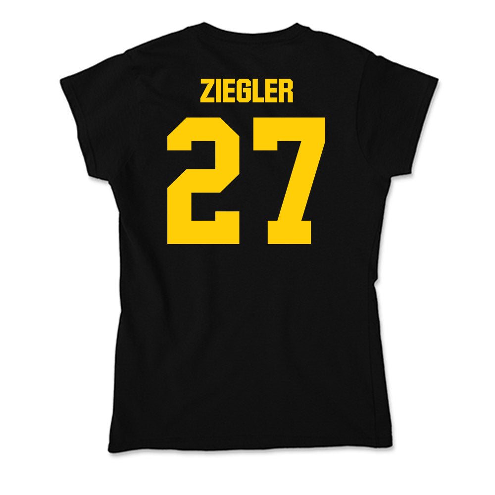 Iowa - NCAA Baseball : Jaylen Ziegler - Soft Style Women’s T-Shirt-1