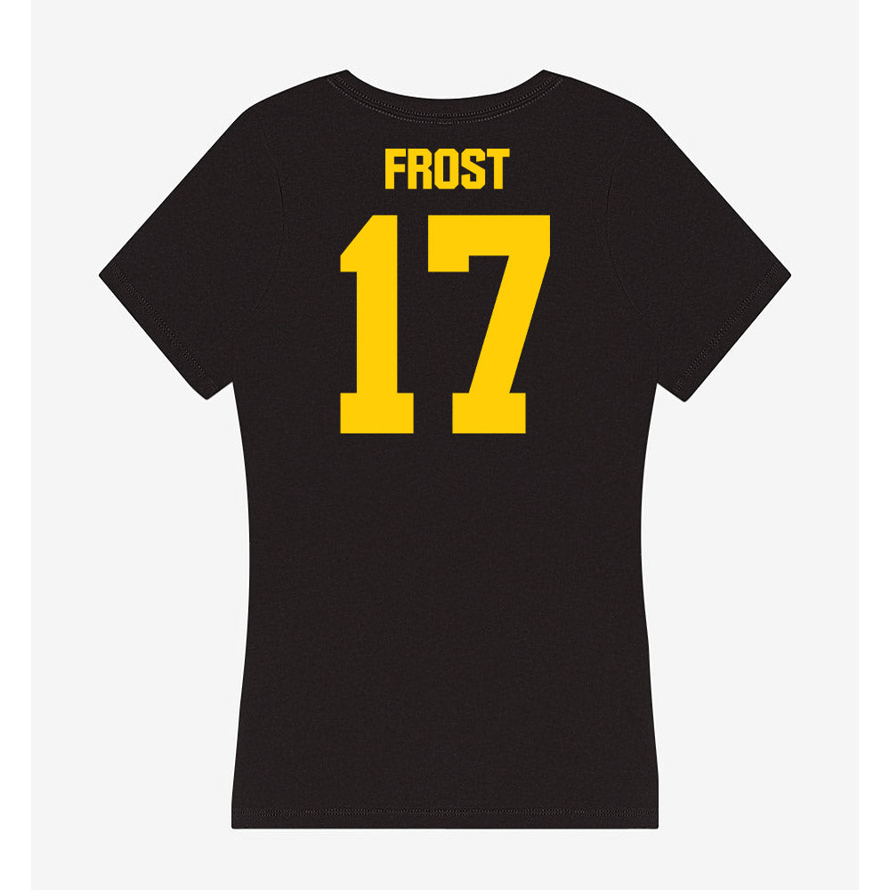 Iowa - NCAA Baseball : Brolan Frost - Women's V-Neck T-Shirt-1