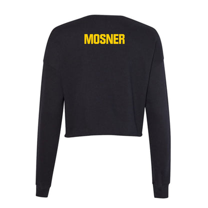 Iowa - NCAA Women's Swimming & Diving : Emilie Mosner - Women's Cropped Crew Fleece-1