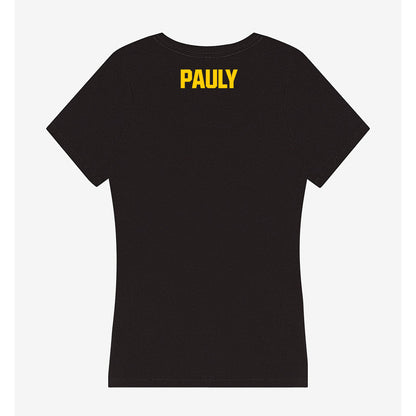 Iowa - NCAA Women's Swimming & Diving : Geneva Pauly - Women's V-Neck T-Shirt-1