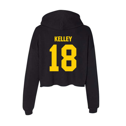 Iowa - NCAA Baseball : Milo Kelley - Women's Crop Fleece Hoodie-1