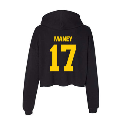 Iowa - NCAA Women's Field Hockey : Hannah Maney - Women's Crop Fleece Hoodie-1