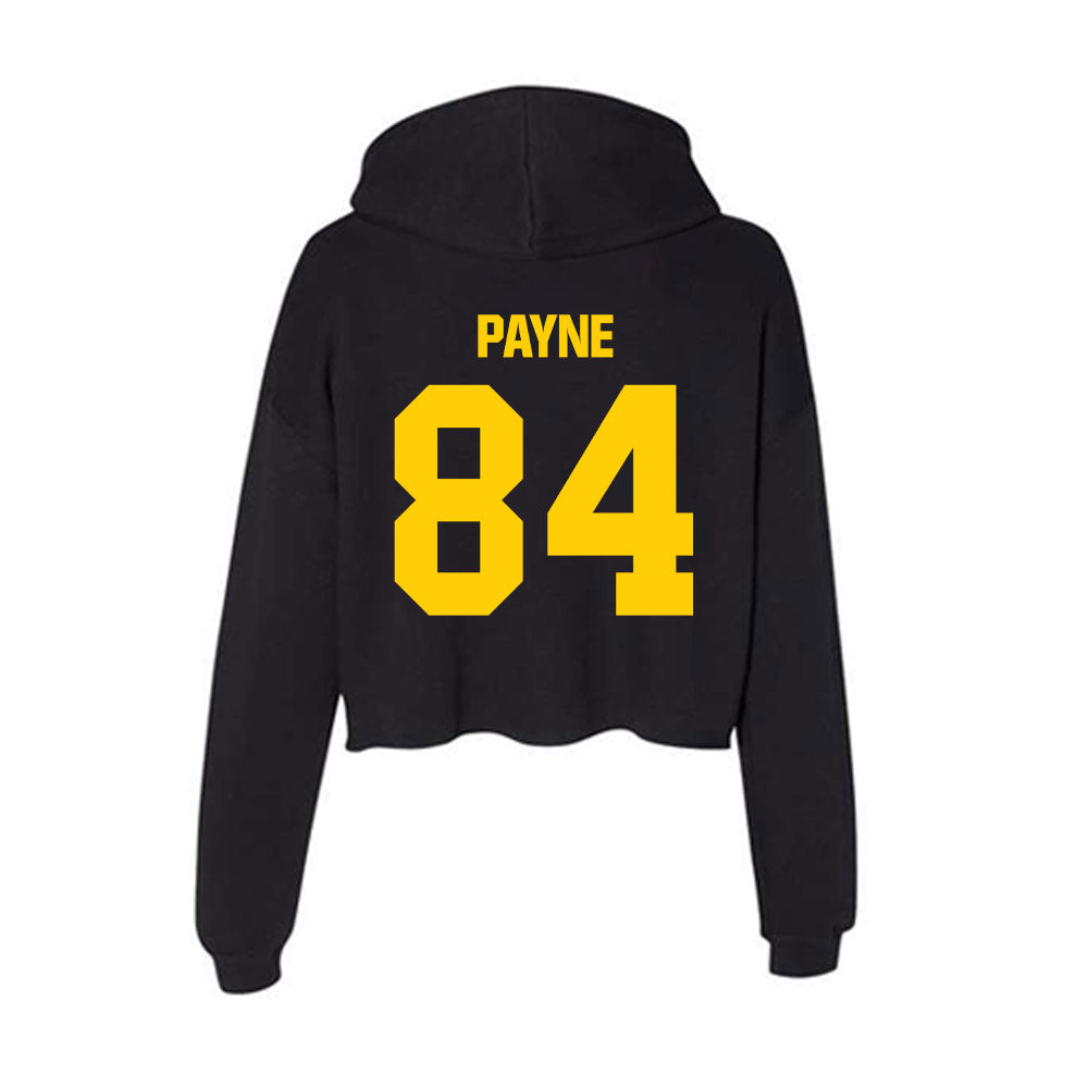 Iowa - NCAA Football : Apollo Payne - Women's Crop Fleece Hoodie-1