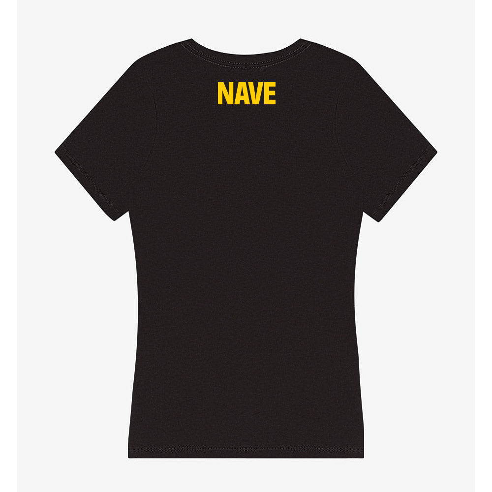 Iowa - NCAA Women's Track & Field : Dymonde Nave - Women's V-Neck T-Shirt-1