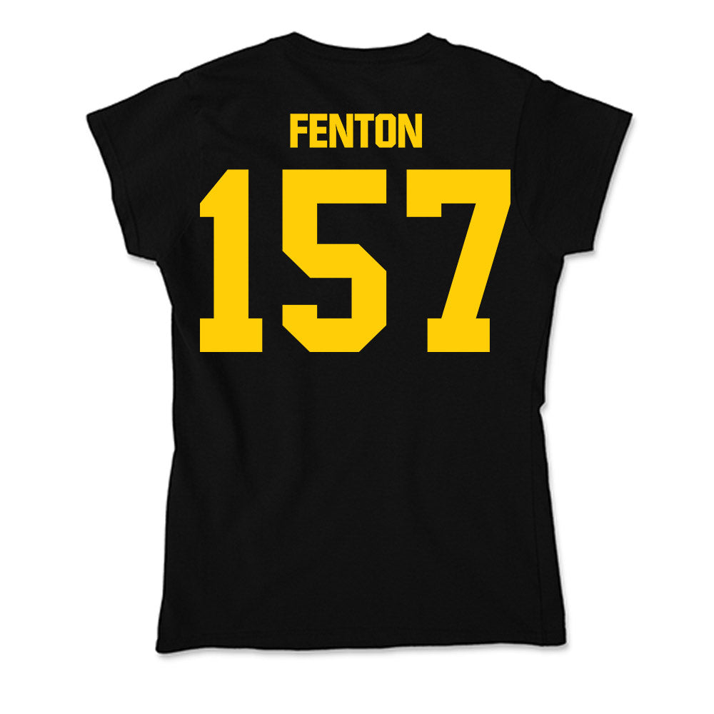 Iowa - NCAA Men's Wrestling : Isaiah Fenton - Soft Style Women’s T-Shirt-1