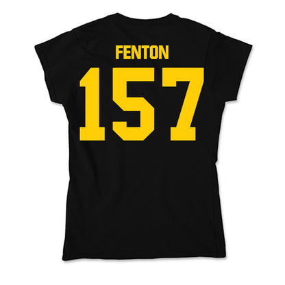 Iowa - NCAA Men's Wrestling : Isaiah Fenton - Soft Style Women’s T-Shirt-1