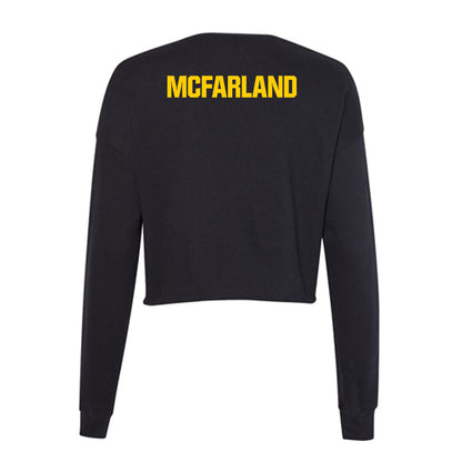 Iowa - NCAA Women's Rowing : Ryleigh McFarland - Women's Cropped Crew Fleece-1