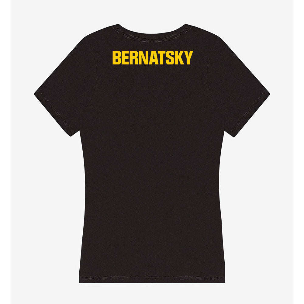 Iowa - NCAA Women's Swimming & Diving : Zita Bernatsky - Women's V-Neck T-Shirt-1