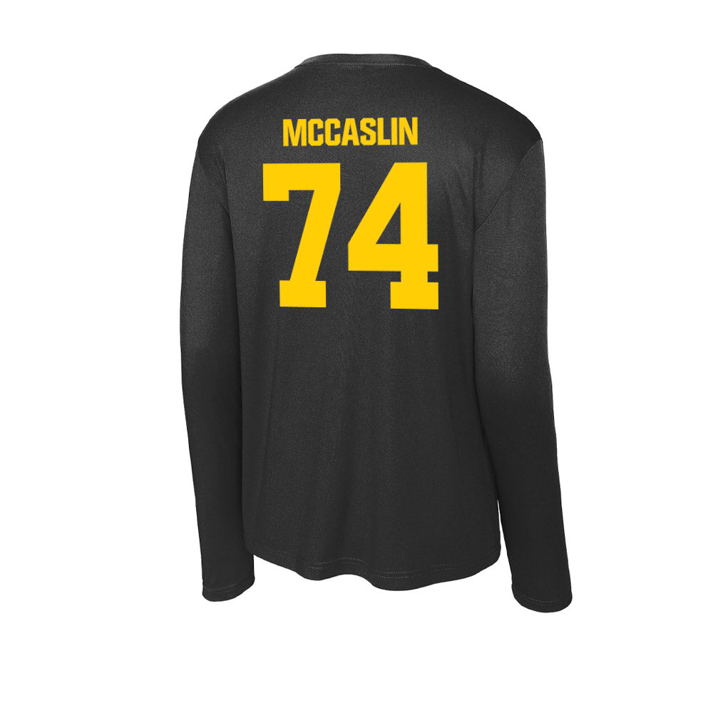 Iowa - NCAA Football : Bodey McCaslin - Activewear Long Sleeve T-Shirt-1