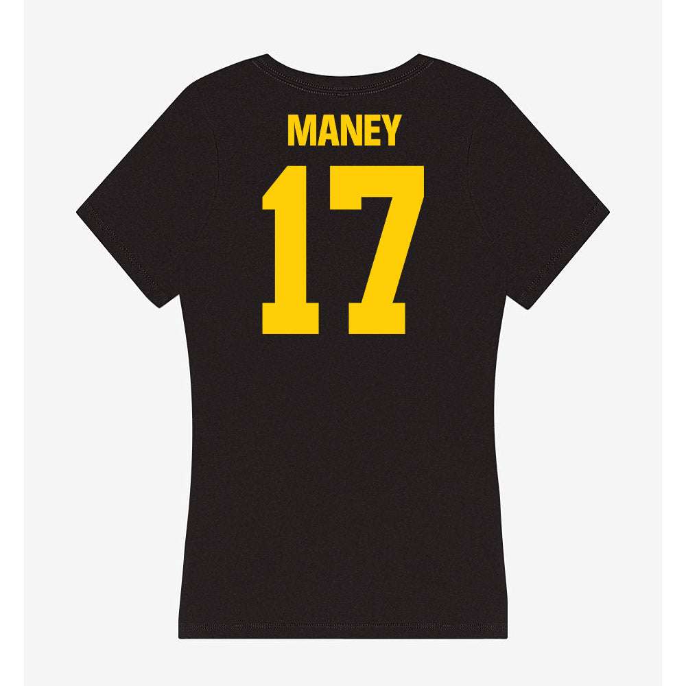 Iowa - NCAA Women's Field Hockey : Hannah Maney - Women's V-Neck T-Shirt-1