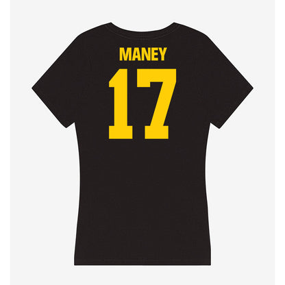 Iowa - NCAA Women's Field Hockey : Hannah Maney - Women's V-Neck T-Shirt-1