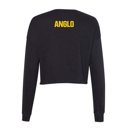 Iowa - NCAA Men's Track & Field : Jashua Anglo - Women's Cropped Crew Fleece-1