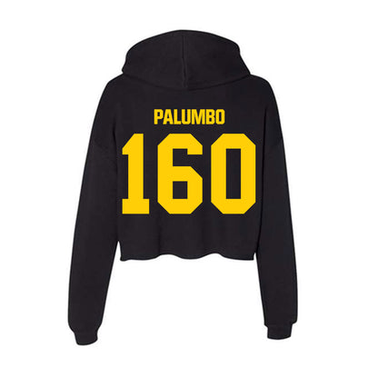 Iowa - NCAA Women's Wrestling : Adriana Palumbo - Women's Crop Fleece Hoodie-1
