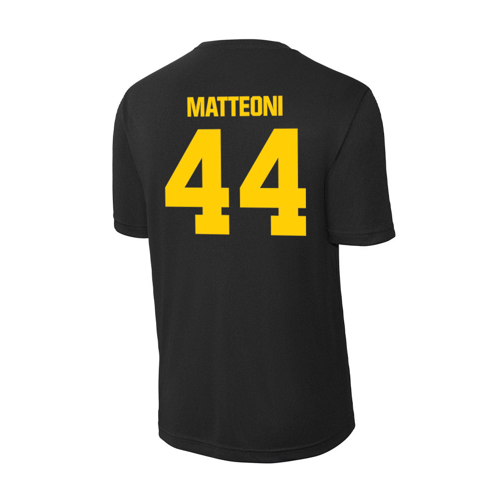 Iowa - NCAA Men's Basketball : Joey Matteoni - Activewear T-Shirt-1