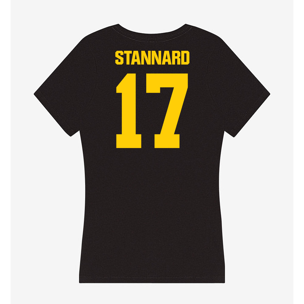 Iowa - NCAA Women's Soccer : Emma Stannard - Women's V-Neck T-Shirt-1