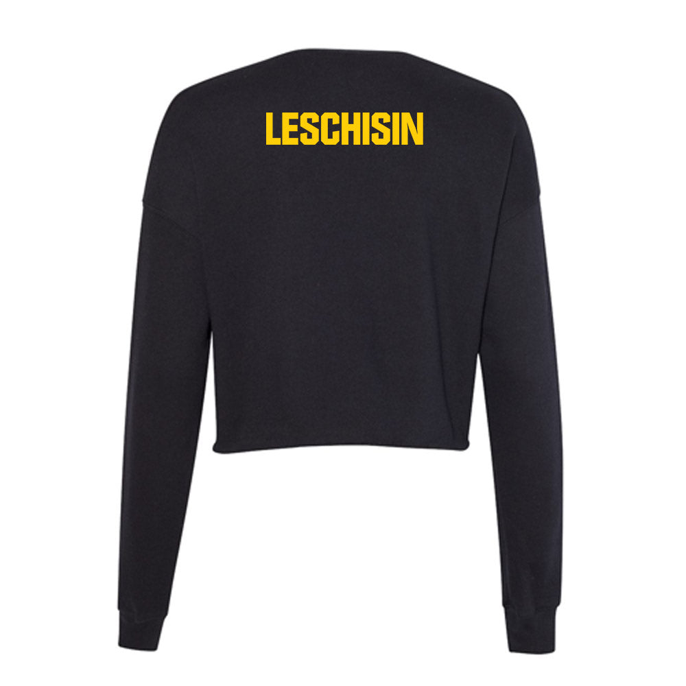 Iowa - NCAA Women's Rowing : Olivia Leschisin - Women's Cropped Crew Fleece-1