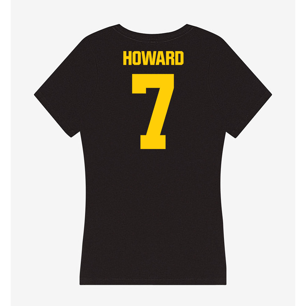 Iowa - NCAA Football : Dayton Howard - Women's V-Neck T-Shirt-1