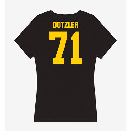 Iowa - NCAA Football : Jack Dotzler - Women's V-Neck T-Shirt-1