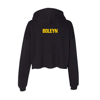 Iowa - NCAA Women's Track & Field : Grace Boleyn - Women's Crop Fleece Hoodie-1
