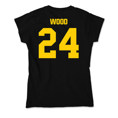 Iowa - NCAA Baseball : Mitch Wood - Soft Style Women’s T-Shirt-1