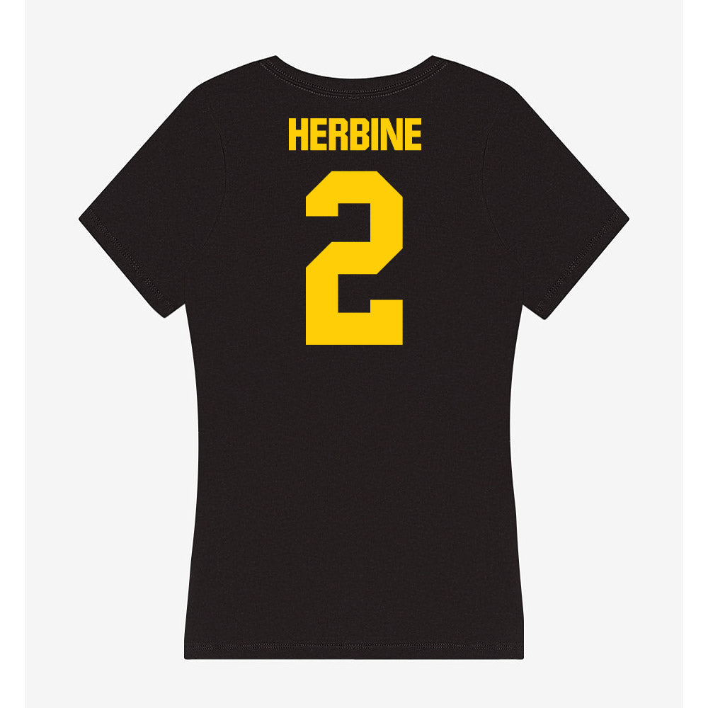 Iowa - NCAA Women's Field Hockey : Rachel Herbine - Women's V-Neck T-Shirt-1