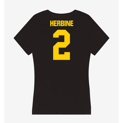 Iowa - NCAA Women's Field Hockey : Rachel Herbine - Women's V-Neck T-Shirt-1