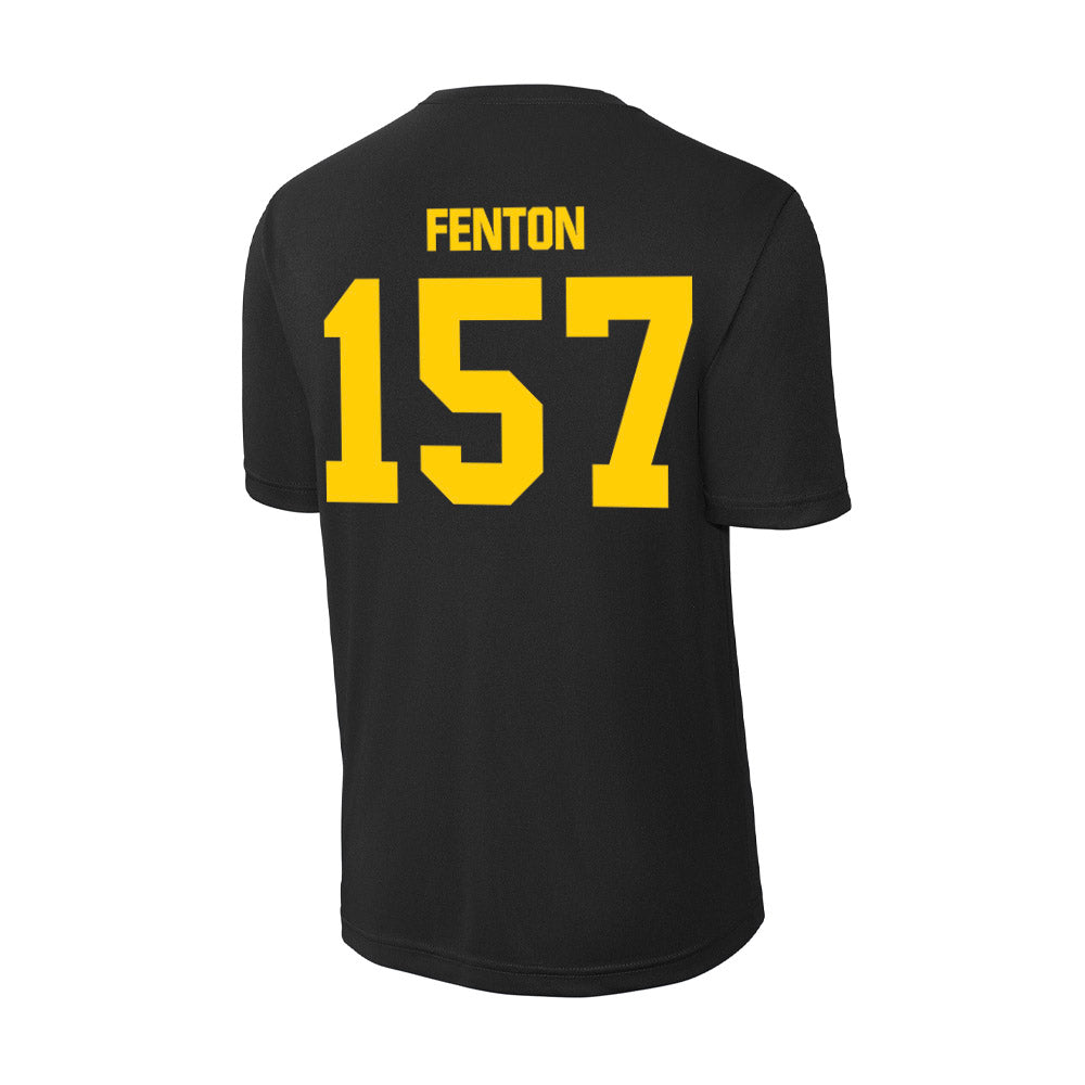 Iowa - NCAA Men's Wrestling : Isaiah Fenton - Activewear T-Shirt-1