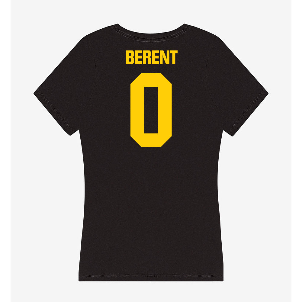 Iowa - NCAA Women's Volleyball : Allison Berent - Women's V-Neck T-Shirt-1