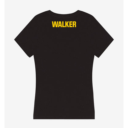 Iowa - NCAA Men's Track & Field : Kalen Walker - Women's V-Neck T-Shirt-1