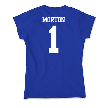 Kentucky - NCAA Men's Basketball : Jerone Morton - Soft Style Women’s T-Shirt-1