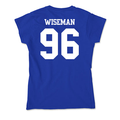 Kentucky - NCAA Football : Dominic Wiseman - Soft Style Women’s T-Shirt-1