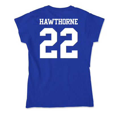 Kentucky - NCAA Men's Basketball : Braydon Hawthorne - Soft Style Women’s T-Shirt-1