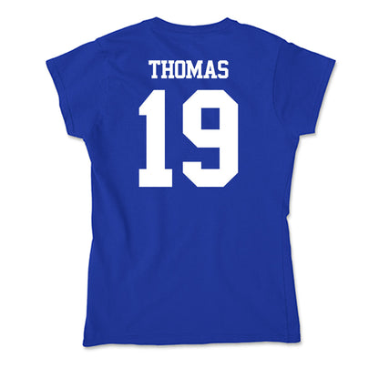 Kentucky - NCAA Football : Kevis Thomas - Soft Style Women’s T-Shirt-1