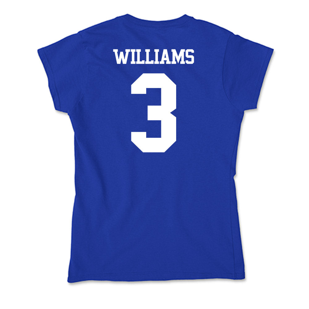 Kentucky - NCAA Men's Basketball : Kam Williams - Soft Style Women’s T-Shirt-1