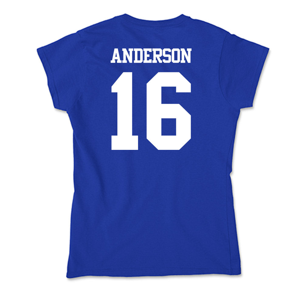 Kentucky - NCAA Football : Jesse Anderson - Soft Style Women’s T-Shirt-1