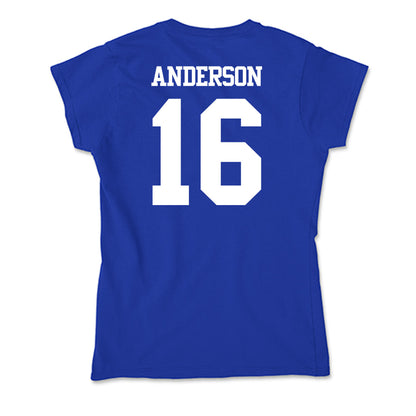 Kentucky - NCAA Football : Jesse Anderson - Soft Style Women’s T-Shirt-1
