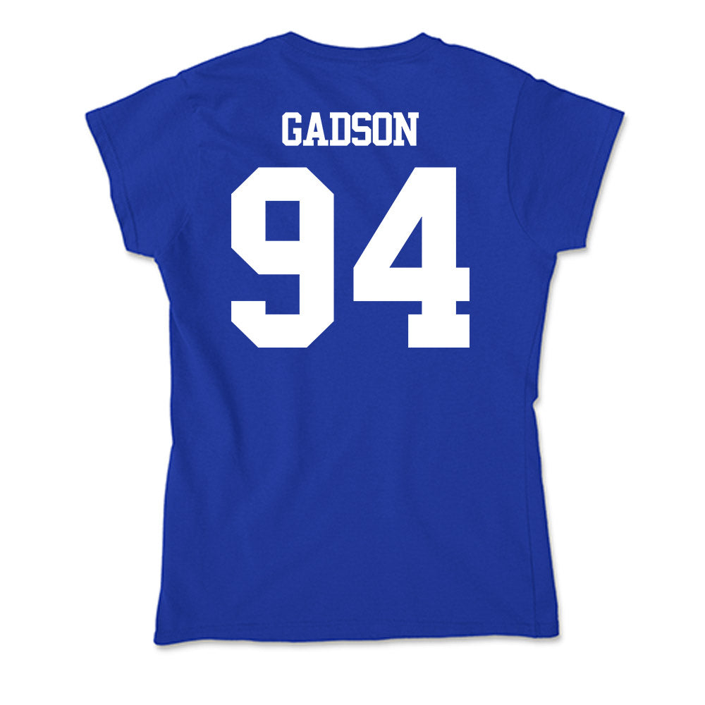 Kentucky - NCAA Football : Tavion Gadson - Soft Style Women’s T-Shirt-1