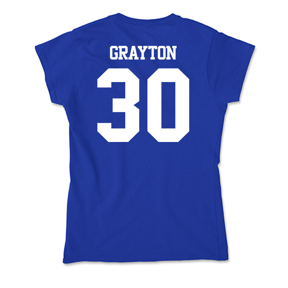 Kentucky - NCAA Football : Grant Grayton - Soft Style Women’s T-Shirt-1