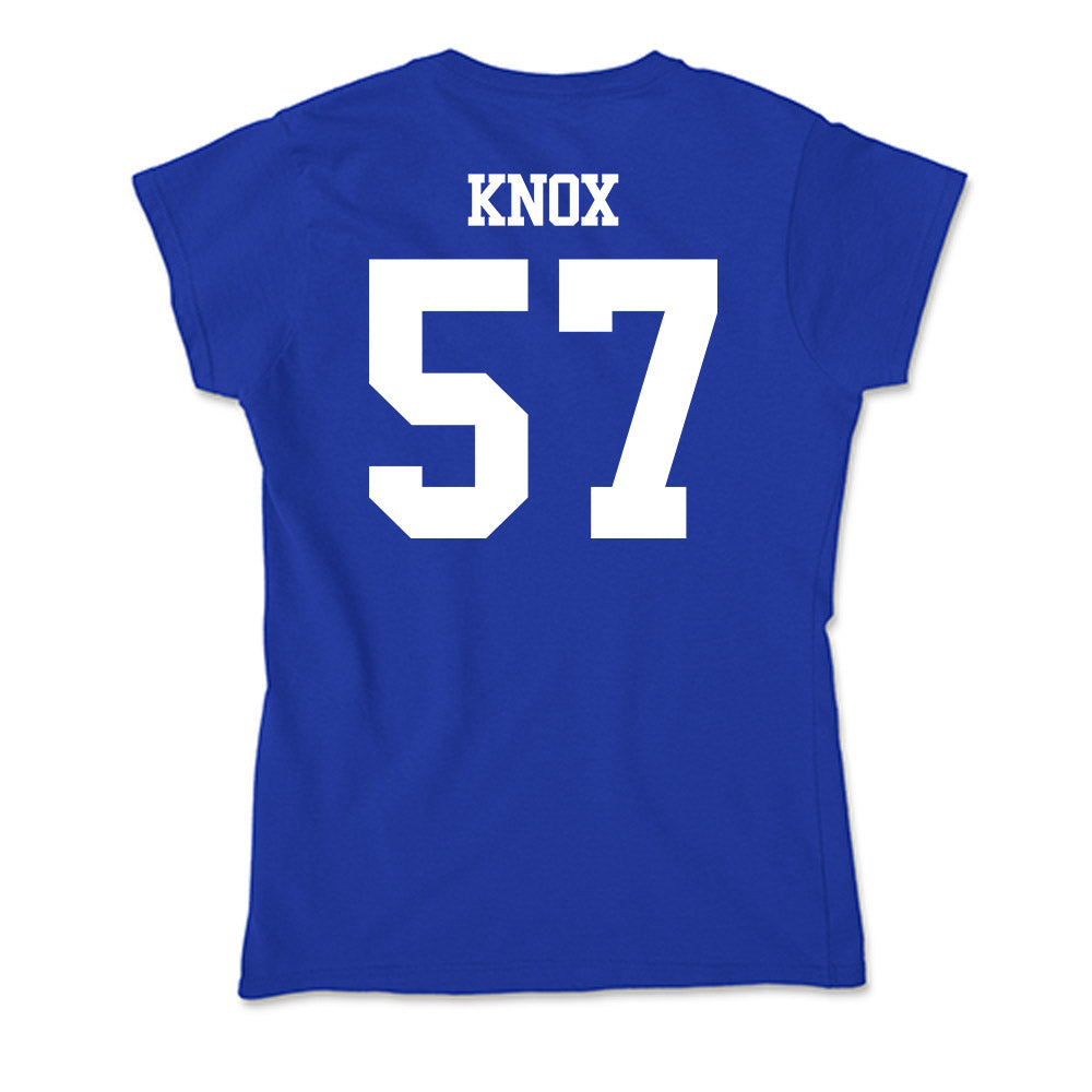 Kentucky - NCAA Football : Jordan Knox - Soft Style Women’s T-Shirt-1